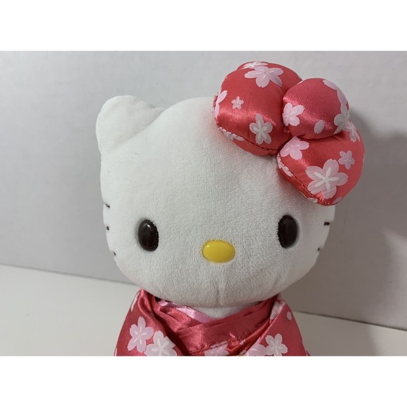 Sanrio Hello Kitty plush Sakura kimono geisha 2006 pink cherry blossom Japanese - Picture 4 of 5